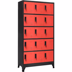 Cette armoire à casiers a un design moderne, qui sera un excellent supplément décoratif à n'importe quelle pièce ou espace de ...