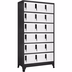 Cette armoire à casiers a un design moderne, qui sera un excellent supplément décoratif à n'importe quelle pièce ou espace de ...