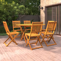Créez une esthétique convaincante et uniforme dans votre espace extérieur avec cet ensemble de salle à manger de jardin en bo ...