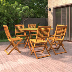 Vidaxl - Ensemble de salle à manger de jardin 7 pcs Bois d'acacia massif
