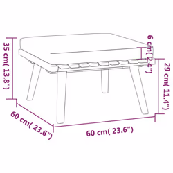 VidaXL 3087004 ensemble de meubles de jardin - Vue supplémentaire 7