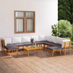 VidaXL 3087019 ensemble de meubles de jardin