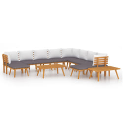 VidaXL 3087021 ensemble de meubles de jardin