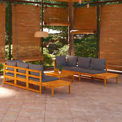 VidaXL 3087275 ensemble de meubles de jardin