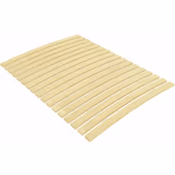 Ce sommier à lattes en bois est une solution parfaite comme support pour les lits superposés, les lits de jour et les lits pl ...