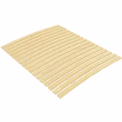 Ce sommier à lattes en bois est une solution parfaite comme support pour les lits superposés, les lits de jour et les lits pl ...