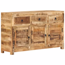Ce buffet en bois sera un choix parfait si vous cherchez à ajouter une touche de charme rustique à votre décoration intérieur ...