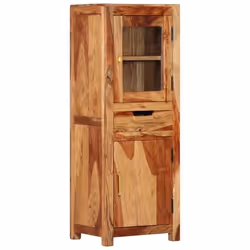 vidaXL Buffet haut 40x34x110 cm bois massif d'acacia - TU