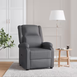 Asseyez-vous et détendez-vous dans ce fauteuil inclinable très confortable ! Fonction d'inclinaison manuelle : le fauteuil in ...