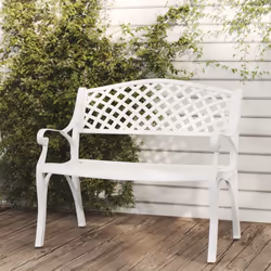 Le banc de jardin peut compléter le décor de tout jardin ou patio avec ses décorations ornées et son style romantique et sera ...