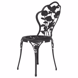 VidaXL 317750 chaise d'extérieur Terrace Fonte d'aluminium, Fonte Noir - Vue supplémentaire 5