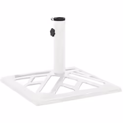 Ce socle de parasol solide sert de base ferme et robuste pour votre parasol et pour le maintenir en place. Le matériau en fon ...