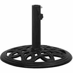Ce socle de parasol solide sert de base ferme et robuste pour votre parasol et pour le maintenir en place. Le matériau en fon ...