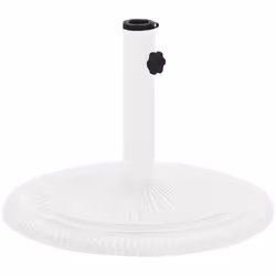Ce socle de parasol solide sert de base ferme et robuste pour votre parasol et pour le maintenir en place. Le matériau en fon ...