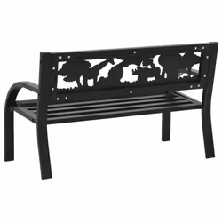 VidaXL 317773 banc de jardin Acier - Vue supplémentaire 4