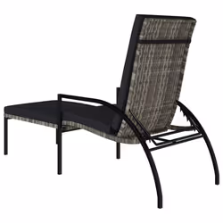 VidaXL 317633 chaise d'extérieur Linge Siège rembourré Acier galvanisé, Polyester, Polyuréthane Anthracite - Vue supplémentaire 5