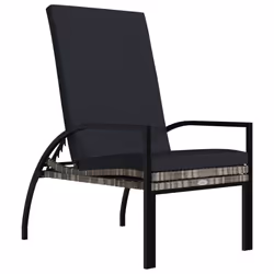 VidaXL 317633 chaise d'extérieur Linge Siège rembourré Acier galvanisé, Polyester, Polyuréthane Anthracite - Vue supplémentaire 7