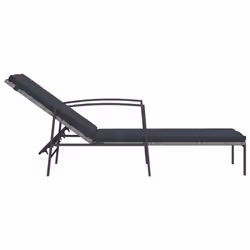 VidaXL 317636 chaise d'extérieur Linge Siège rembourré Polyuréthane, Acier Gris - Vue supplémentaire 4