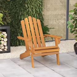 vidaXL Chaise de jardin Adirondack Bois d'acacia massif - TU