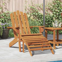 vidaXL Chaise de jardin Adirondack - Acacia