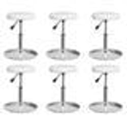vidaXL Chaises à manger lot de 6 blanc similicuir
