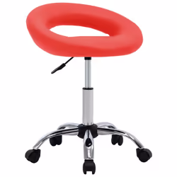 VidaXL 3085831, Simili-cuir, Acier, 450 mm, 430 mm, 57,5 cm, 69,5 cm, 1 pièce(s)