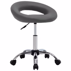VidaXL 3085834, Simili-cuir, Acier, 450 mm, 430 mm, 57,5 cm, 69,5 cm, 1 pièce(s)