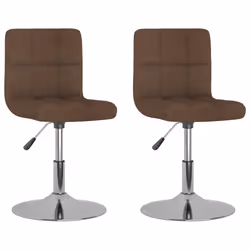 VidaXL 3087451, Acier chromé, mousse, Polyester, 400 mm, 430 mm, 71 cm, 85,5 cm, 4 pièce(s)