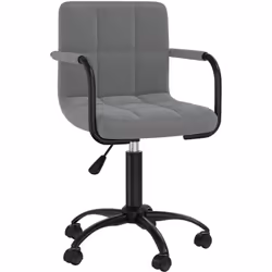 Avec un design élégant, cette chaise de salle à manger pivotante est conçue pour être un supplément pratique et moderne à vot ...