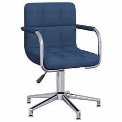 VidaXL 3088066, Acier chromé, mousse, Polyester, 480 mm, 470 mm, 74,5 cm, 88,5 cm, 40 cm