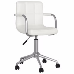 VidaXL 3088185, Acier chromé, Simili-cuir, mousse, 480 mm, 470 mm, 74,5 cm, 86 cm, 40 cm