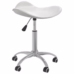 VidaXL 3088565, Acier chromé, Simili-cuir, 440 mm, 440 mm, 46 cm, 57 cm, 1 pièce(s)