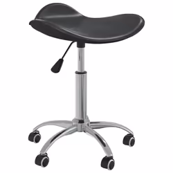 VidaXL 3088566, Acier chromé, Simili-cuir, 440 mm, 440 mm, 46 cm, 57 cm, 1 pièce(s)