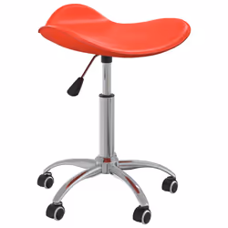 VidaXL 3088567, Acier chromé, Simili-cuir, 440 mm, 440 mm, 46 cm, 57 cm, 1 pièce(s)