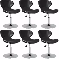 Ces chaises de salle à manger, au style élégant et moderne, sont conçues pour s'adapter à tous les espaces, tels que la maiso ...