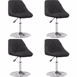 Ces chaises de salle à manger pivotantes à la mode, au design moderne, constituent un excellent supplément à votre espace de ...