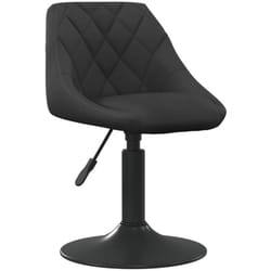 Vidaxl - Chaise de salle à manger Noir Velours