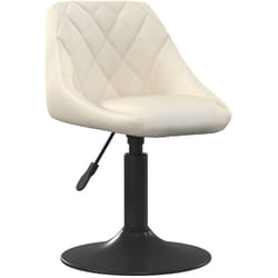 Vidaxl - Chaise de salle à manger Crème Velours