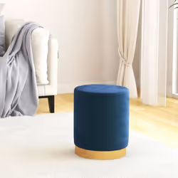 Cet élégant tabouret de rangement rond est conçu pour vous apporter le plus grand confort d'assise, avec un design soigné mai ...