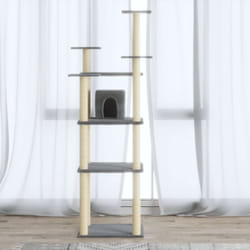 Vidaxl - Arbre à chat avec griffoirs en sisal Gris clair 171 cm