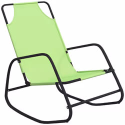 VidaXL 318127, Terrace, Siège rembourré, Acier, Vert, 580 mm, 890 mm