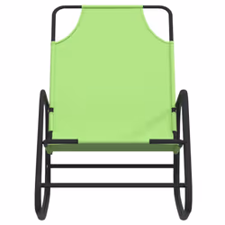 VidaXL 318127 chaise d'extérieur Terrace Siège rembourré Acier Vert