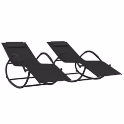 VidaXL 318132, Linge, mousse, Acier, Noir, 600 mm, 1580 mm, 770 mm