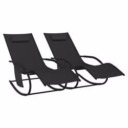 VidaXL 318136, Linge, Acier, Noir, 630 mm, 1470 mm, 880 mm