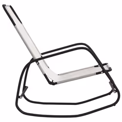 VidaXL 318142 chaise d'extérieur Terrace Acier Crème