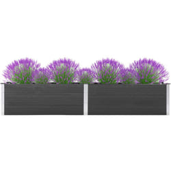 Vidaxl - Lit surélevé de jardin 200x50x54 cm wpc Gris