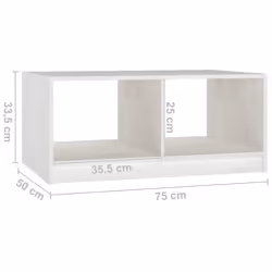 VidaXL 809907 Table à café, latérale et de salon - Vue supplémentaire 8