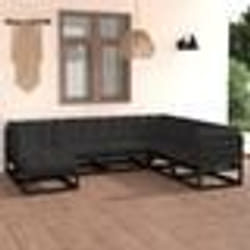 vidaXL Cadre de lit sans matelas blanc bois massif 200x200 cm - 200 x 200 cm