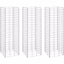 Cet ensemble de lits surélevés en gabion est un excellent choix pour l’aménagement paysager de la maison et de l’entreprise.  ...