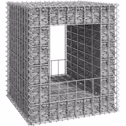 Ce poteau à panier de gabion vous offre un moyen simple et attrayant de décorer le jardin ou la terrasse. Fabriqué en fer rés ...
